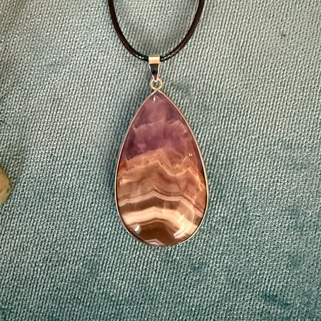 Amethyst Teardrop Pendant