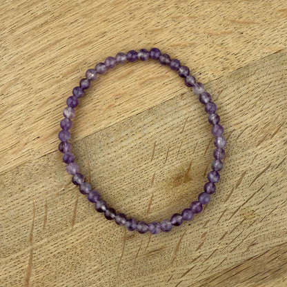 Amethyst Bracelet 8mm Beads