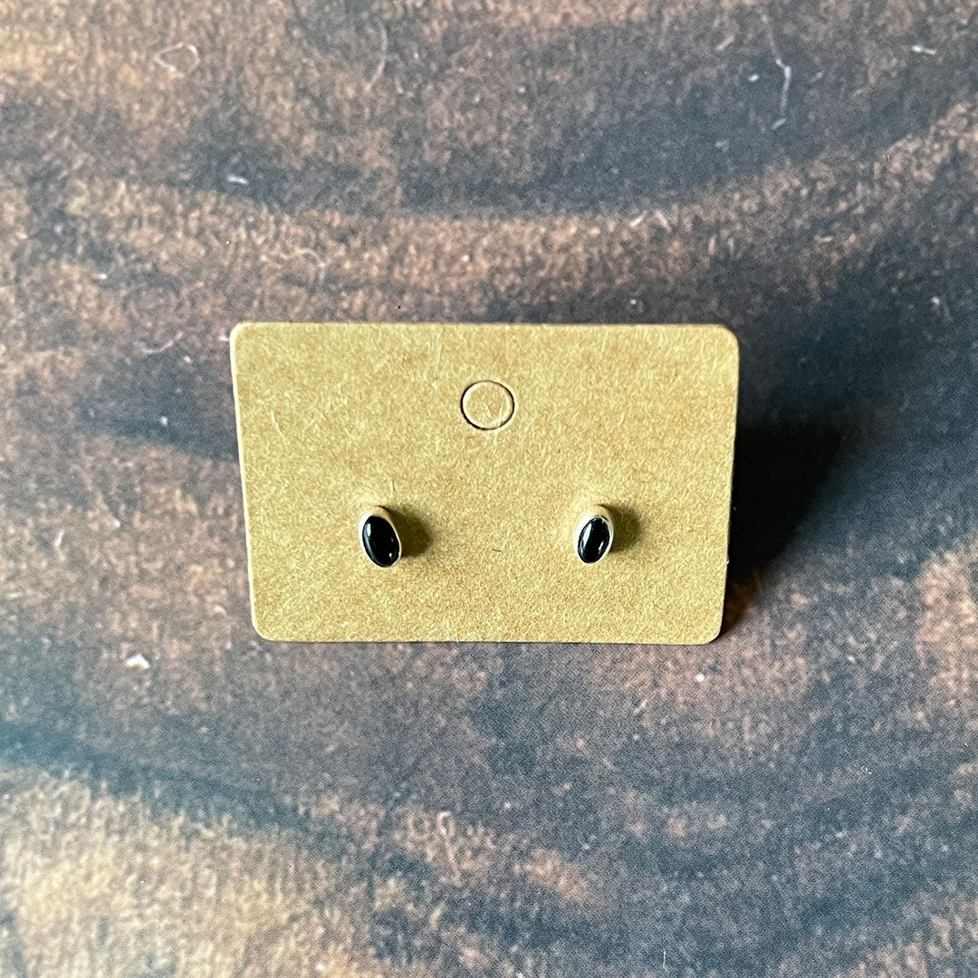 Mini Sterling Silver & Crystal Stud Earrings