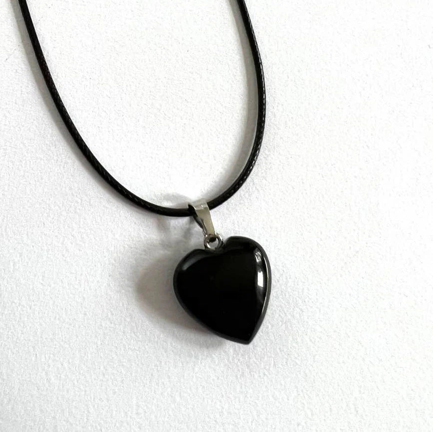 Crystal Heart Necklaces