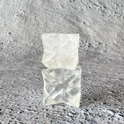 Clear Quartz Merkaba 1.2cm | The Wise Old Woman