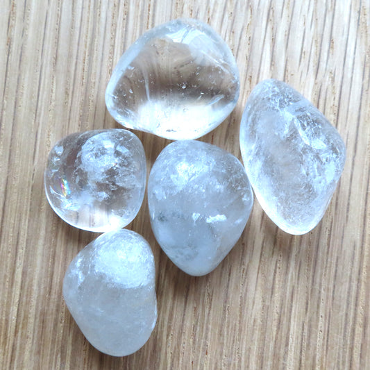 Mix and Match - Clear Quartz Tumble Stone