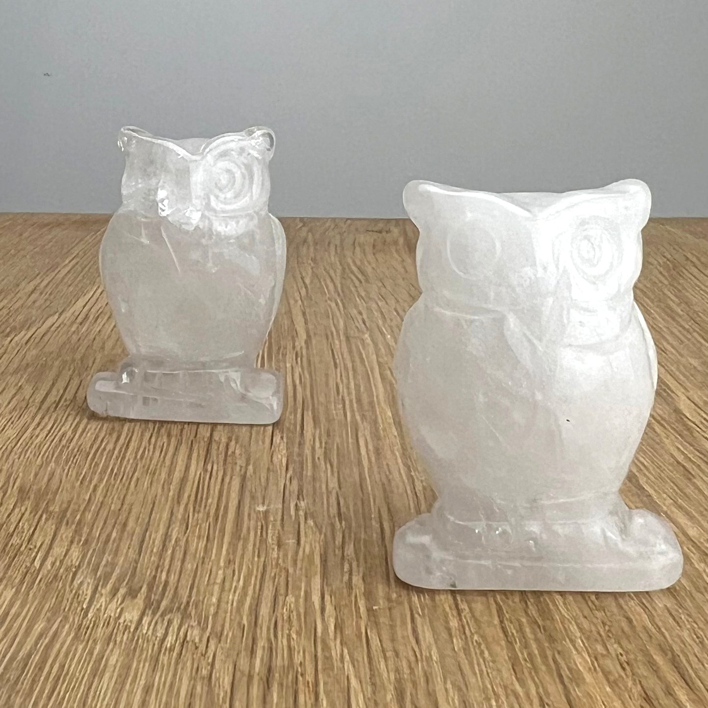 Clear Quartz Owl