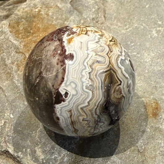 Crazy Lace Agate Spheres