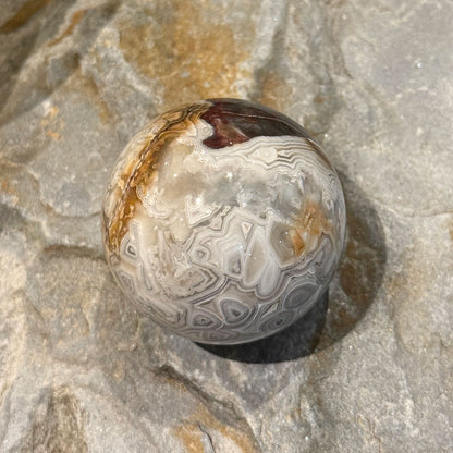 Crazy Lace Agate Spheres