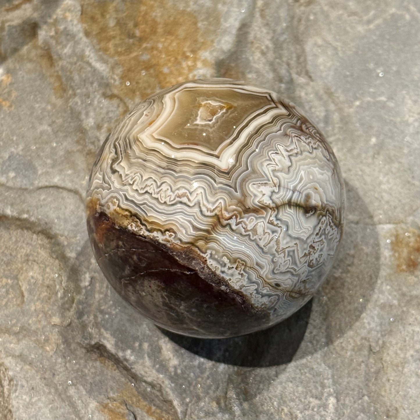 Crazy Lace Agate Spheres