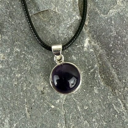 Amethyst Pendant set in Sterling Silver