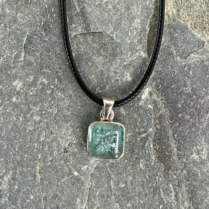 Kyanite Crystal Pendant set in Sterling Silver