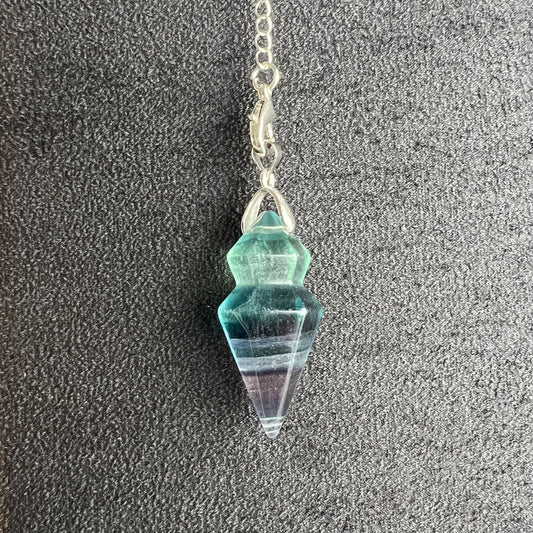 Mystic Dual-Point Pendulum with Pentagram Chain - Power, Precision and Protection
