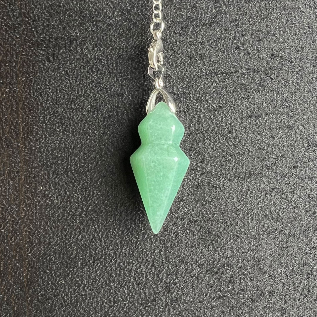 Mystic Dual-Point Pendulum with Pentagram Chain - Power, Precision and Protection
