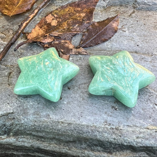 Green Aventurine Star