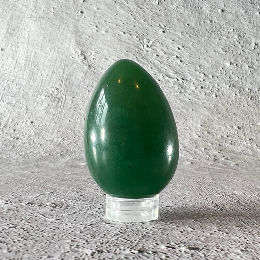 Green Aventurine Egg Medium 4.5cm | The Wise Old Woman