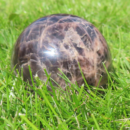 Grey Moonstone Spheres