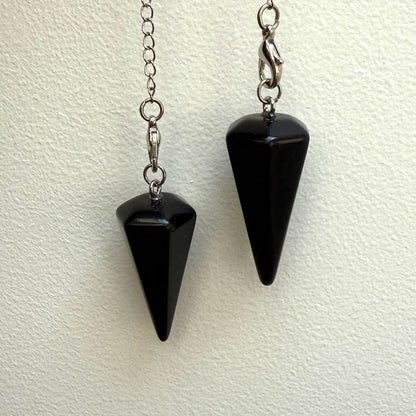 Black Obsidian Pendulum