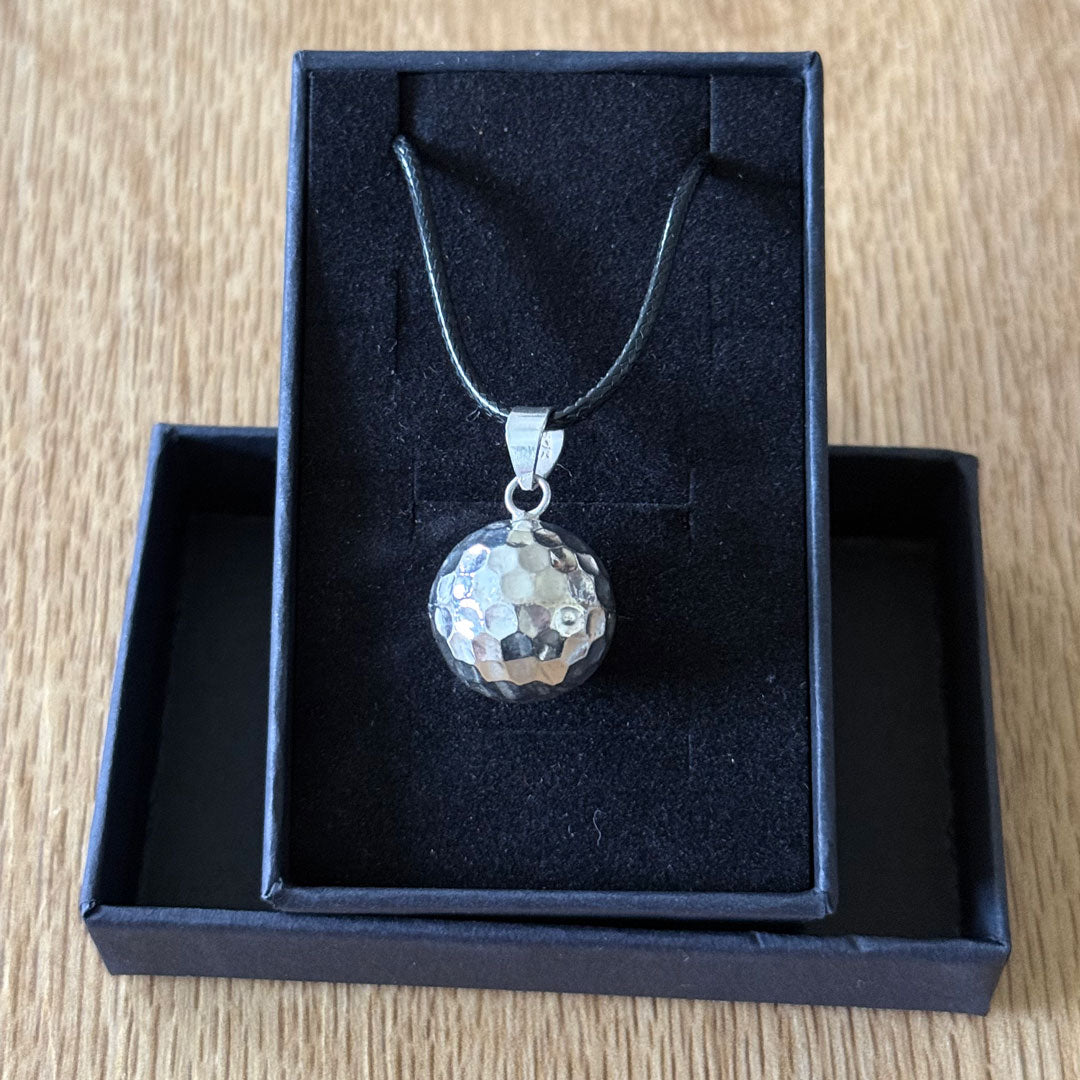 Hammered Sterling Silver Harmony Chime Pendant