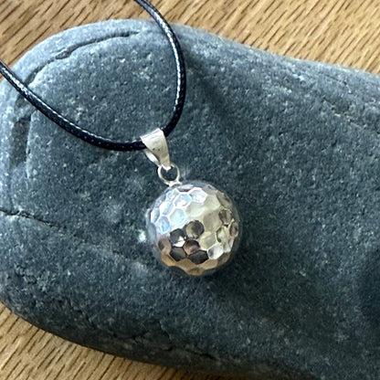 Hammered Sterling Silver Harmony Chime Pendant