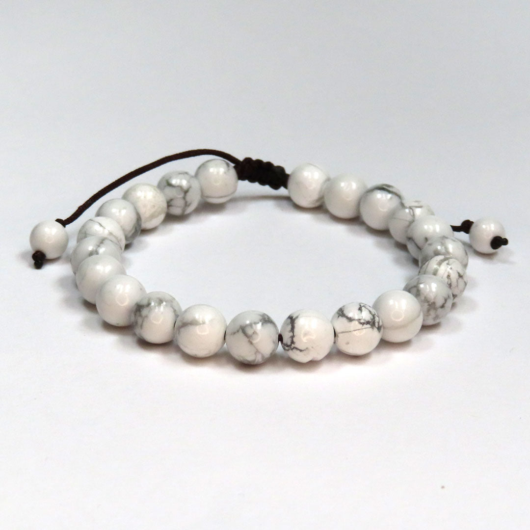 Howlite Adjustable Bracelet