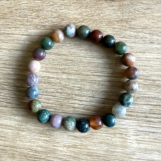 Indian Agate Bracelet