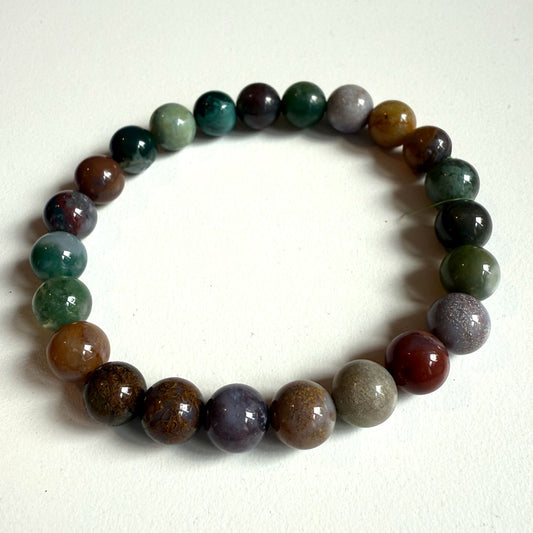 Indian Agate Bracelet