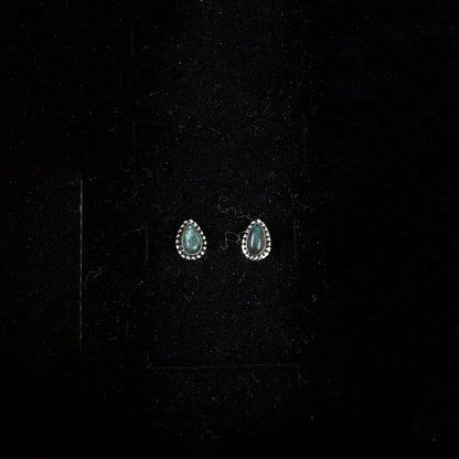Mini Sterling Silver & Crystal Stud Earrings