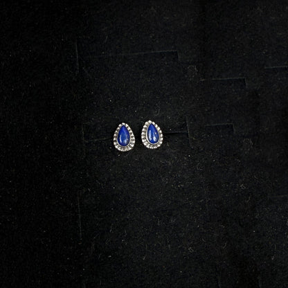 Mini Sterling Silver & Crystal Stud Earrings