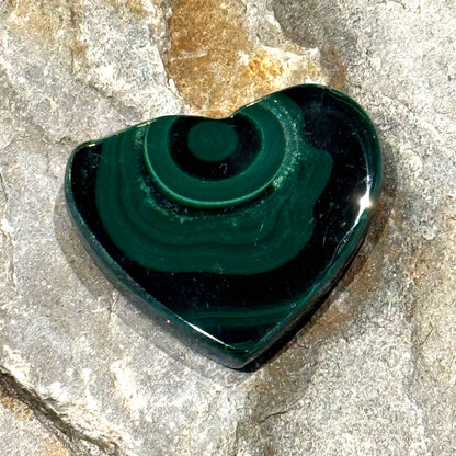Malachite hearts