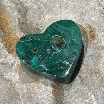 Malachite hearts