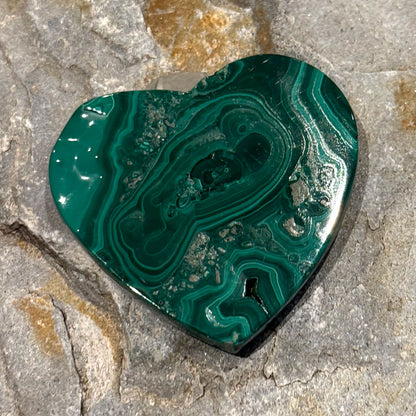 Malachite hearts