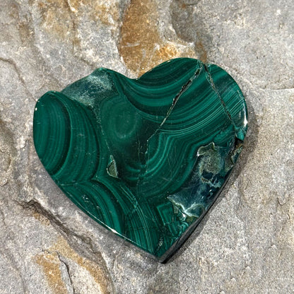 Malachite hearts