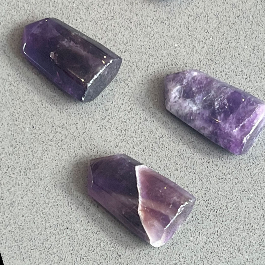 Amethyst Mini Crystal Towers - Peace and Calm