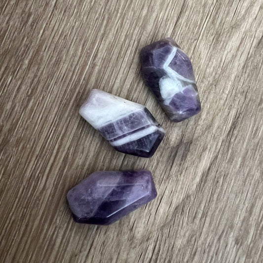 Mini Amethyst Coffin