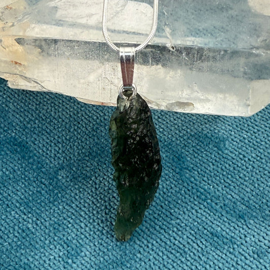 Moldavite Pendant