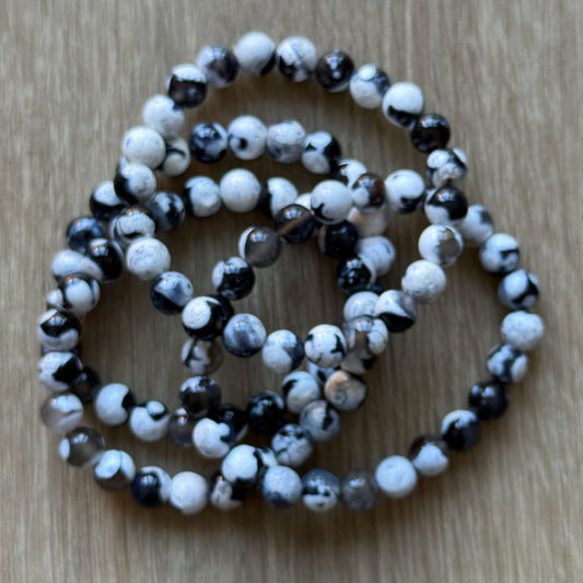 Orca Agate Bracelet