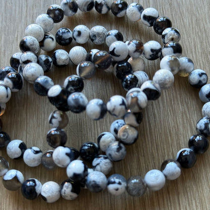 Orca Agate Bracelet
