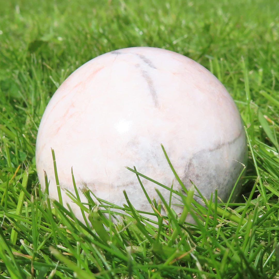 Pink Zebra Jasper Spheres