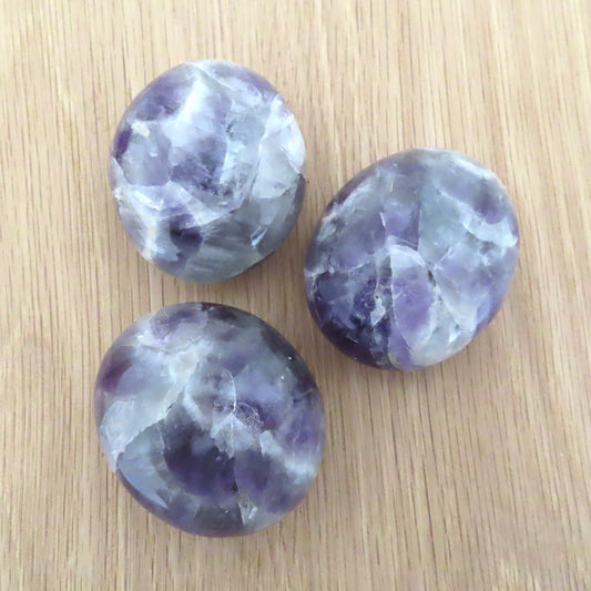 Amethyst Palm Stones