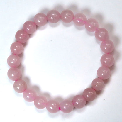 Rose Quartz Bracelet 8mm Beads