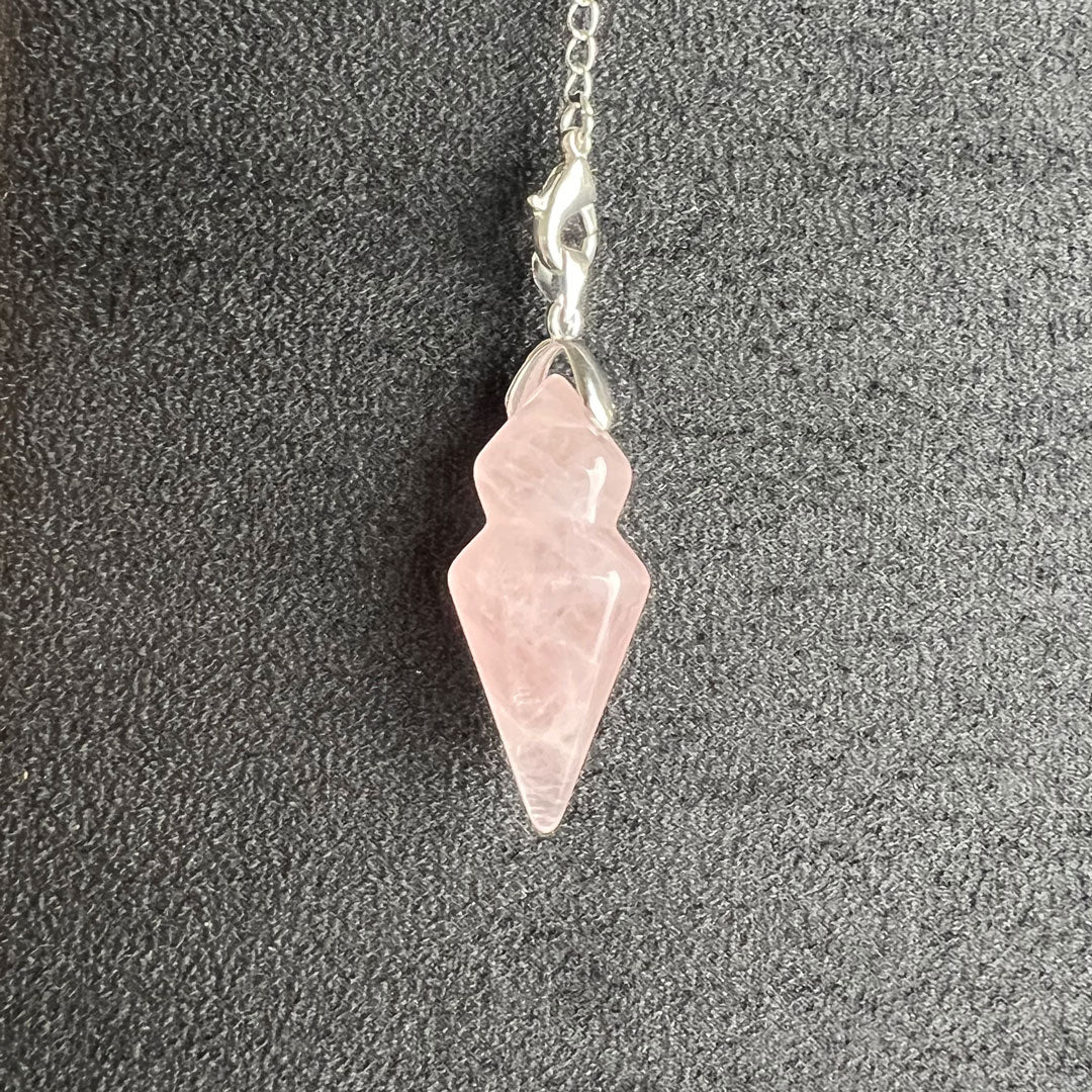 Mystic Dual-Point Pendulum with Pentagram Chain - Power, Precision and Protection