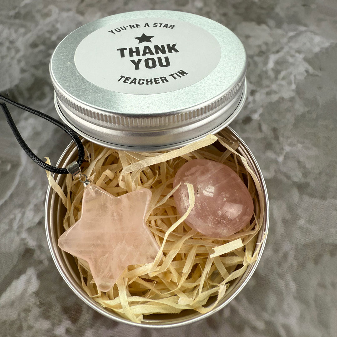 You're A Star Teacher Tin – The Perfect Crystal Gift for Teachers