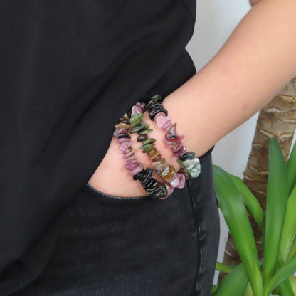 Tourmaline Chip Bracelet