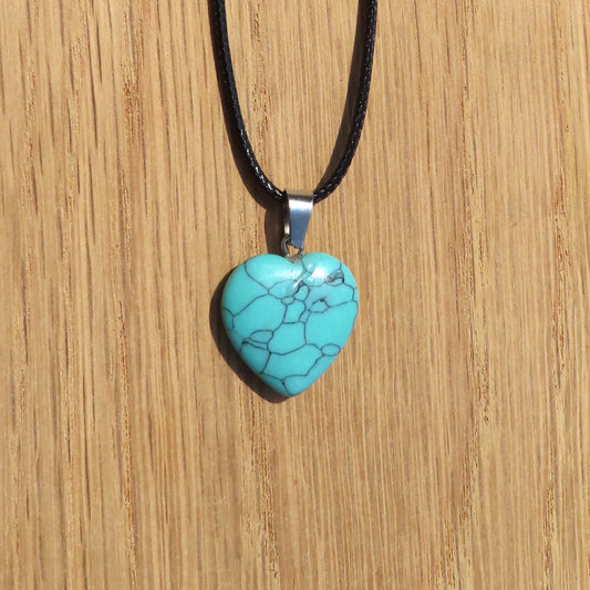 Turquoise Heart Necklace