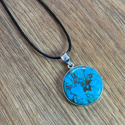 Turquoise and Sterling Silver Pendants