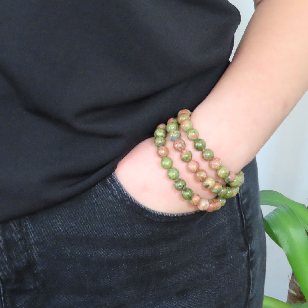 Unakite Bracelet