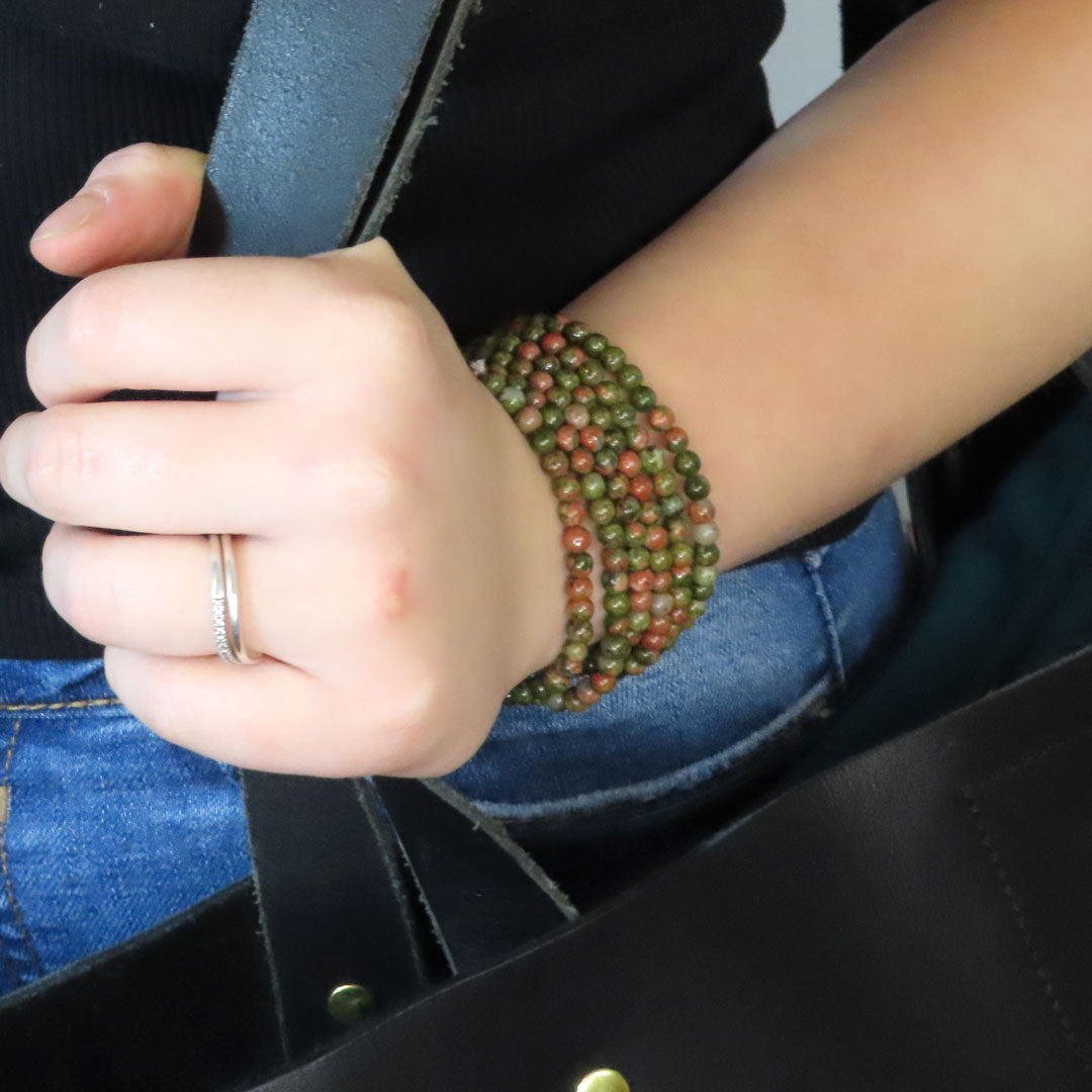 Unakite Bracelet