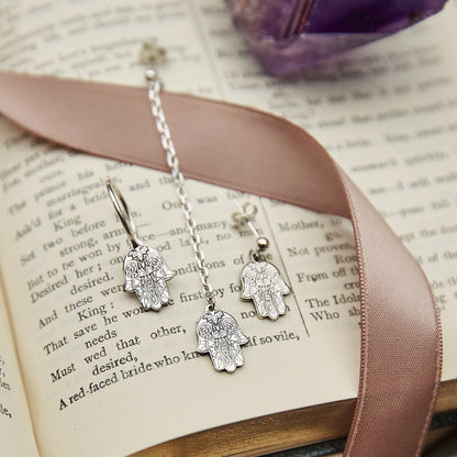 Silver Dropper Earrings