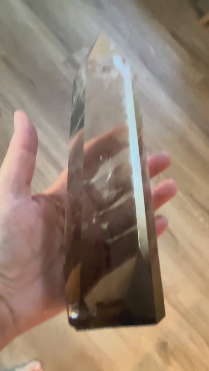 Smoky Quartz Crystal Tower - 0.94k
