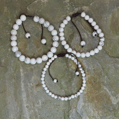 Howlite Adjustable Bracelet