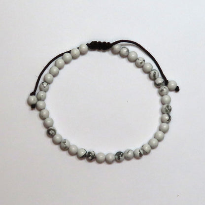 Howlite Adjustable Bracelet