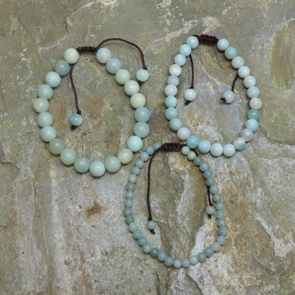 Amazonite Adjustable Bracelets