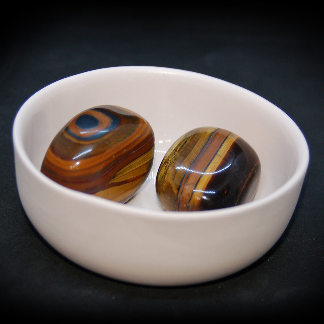 Tigers Eye Tumble Stones